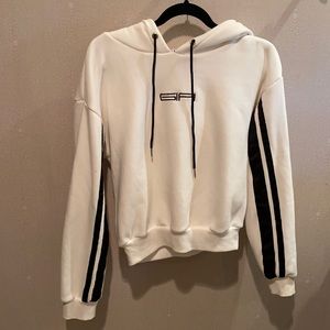 I AM GIA White Hoodie